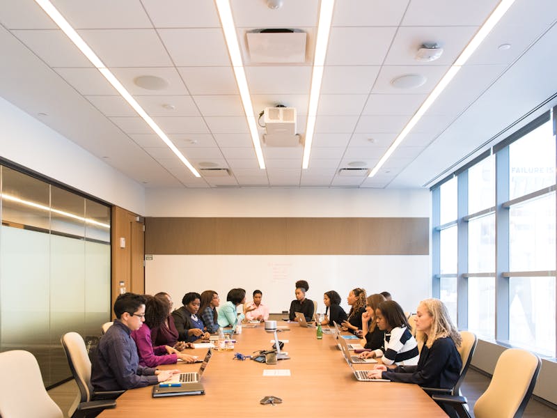 Person studying at desk